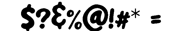 CandyCloud Font OTHER CHARS