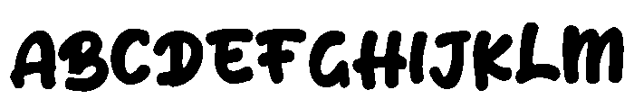 CandyCloud Font UPPERCASE