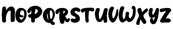 CandyCloud Font UPPERCASE