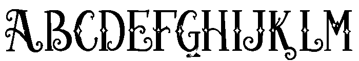 CandyCrest Font UPPERCASE