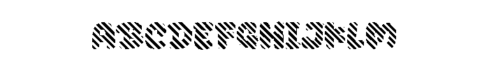 CandyFont Font UPPERCASE