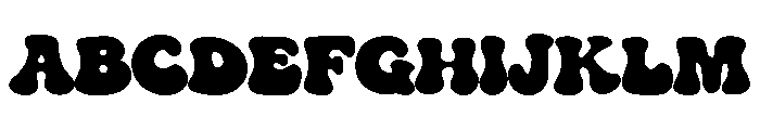 CandyGroovy Font UPPERCASE