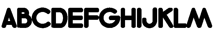 CandyStickRainbowCF Font UPPERCASE