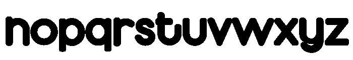 CandyStickRainbowCF Font LOWERCASE
