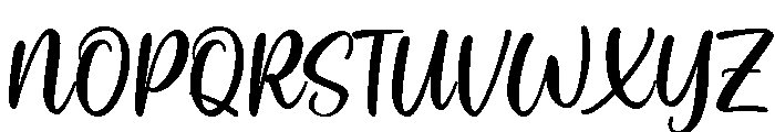 Candyan Font UPPERCASE