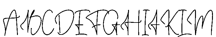 Candycake Font UPPERCASE
