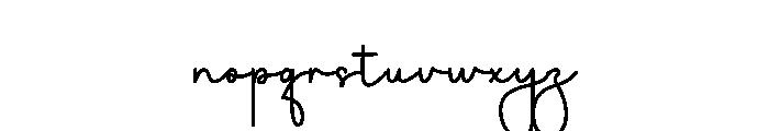 Candycake Font LOWERCASE