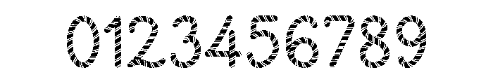 Candycane Party Font OTHER CHARS