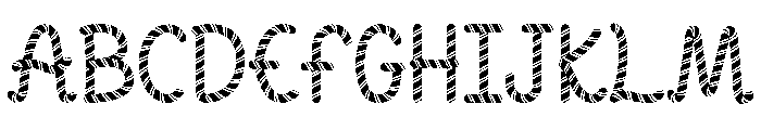 Candycane Party FONT