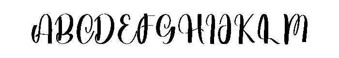 Candylane Font UPPERCASE