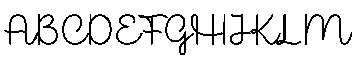 Candyler Font UPPERCASE
