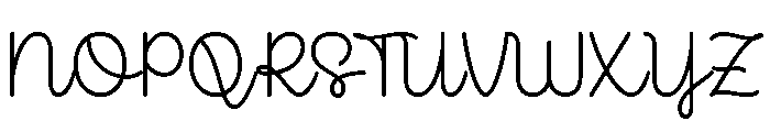 Candyler Font UPPERCASE