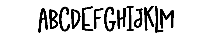 Candypink Font UPPERCASE