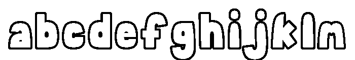 Canele Soda Outline FONT