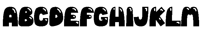 Canele Soda Shine Font UPPERCASE