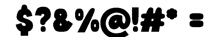 Canele Soda Solid Font OTHER CHARS