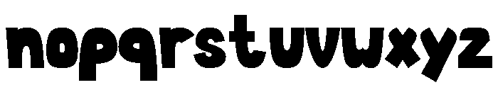 Canele Soda Solid Font LOWERCASE