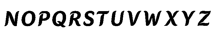 Caney Regular Font LOWERCASE