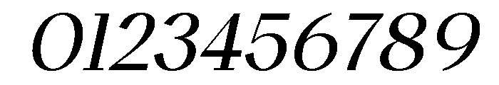 Canilera Italic Font OTHER CHARS