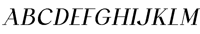 Canilera Italic Font UPPERCASE