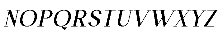 Canilera Italic Font UPPERCASE