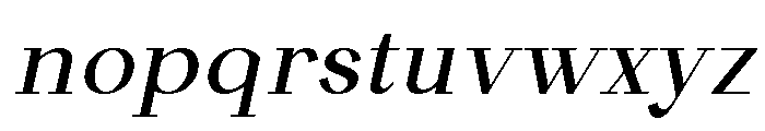 Canilera Italic Font LOWERCASE