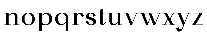 Canilera Regular Font LOWERCASE