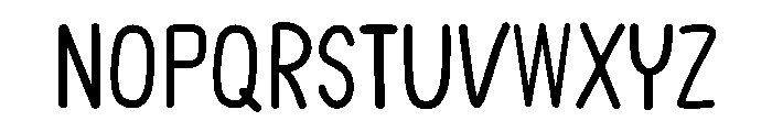 Canna Font UPPERCASE