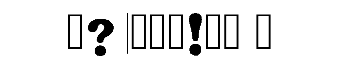 Canopy Regular Font OTHER CHARS