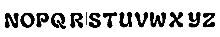 Canopy Regular Font UPPERCASE