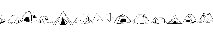 Canping Font LOWERCASE