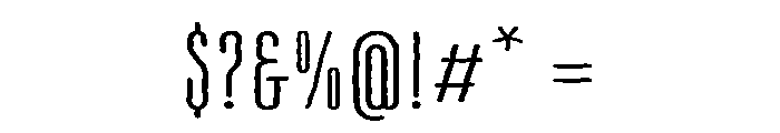 CansumHand-23HandLight Font OTHER CHARS