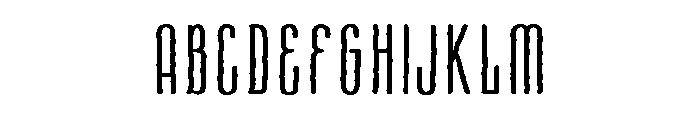 CansumHand-23HandLight Font UPPERCASE