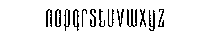 CansumHand-23HandLight Font LOWERCASE