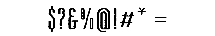 CansumHand-25HandRegular Font OTHER CHARS