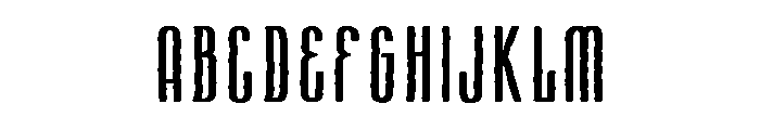 CansumHand-25HandRegular Font UPPERCASE