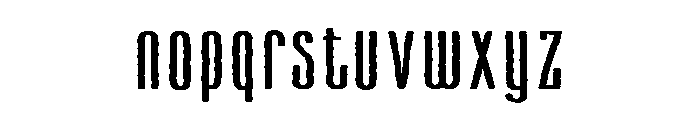CansumHand-25HandRegular Font LOWERCASE