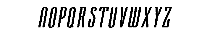 CansumHand-26HandItalic Font UPPERCASE
