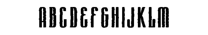 CansumHand-27HandBold Font UPPERCASE