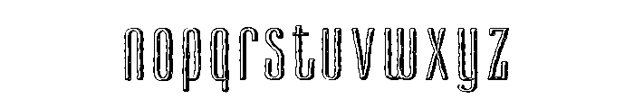 CansumHand-35HalfRegular Font LOWERCASE
