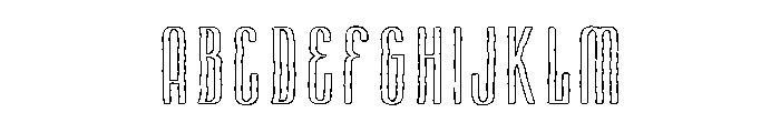 CansumHand-45LineRegular Font UPPERCASE