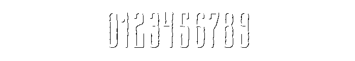 CansumHand-53ShadowLight Font OTHER CHARS