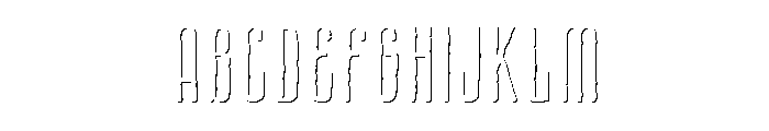 CansumHand-53ShadowLight Font UPPERCASE