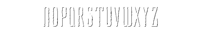 CansumHand-53ShadowLight Font UPPERCASE