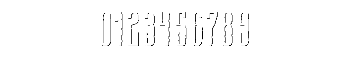 CansumHand-55ShadowRegular Font OTHER CHARS