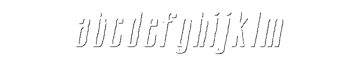 CansumHand-58ShadowBoldItalic FONT