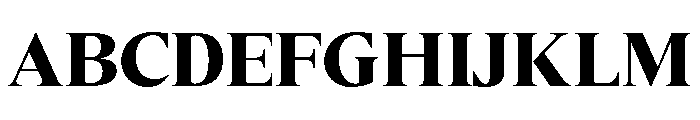 Canto Black Font UPPERCASE