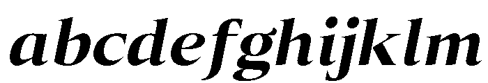 Canto Bold Italic FONT