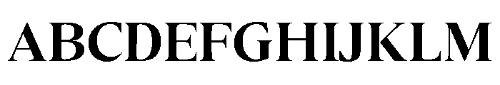 Canto Bold Font UPPERCASE