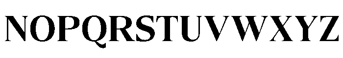 Canto Bold Font UPPERCASE
